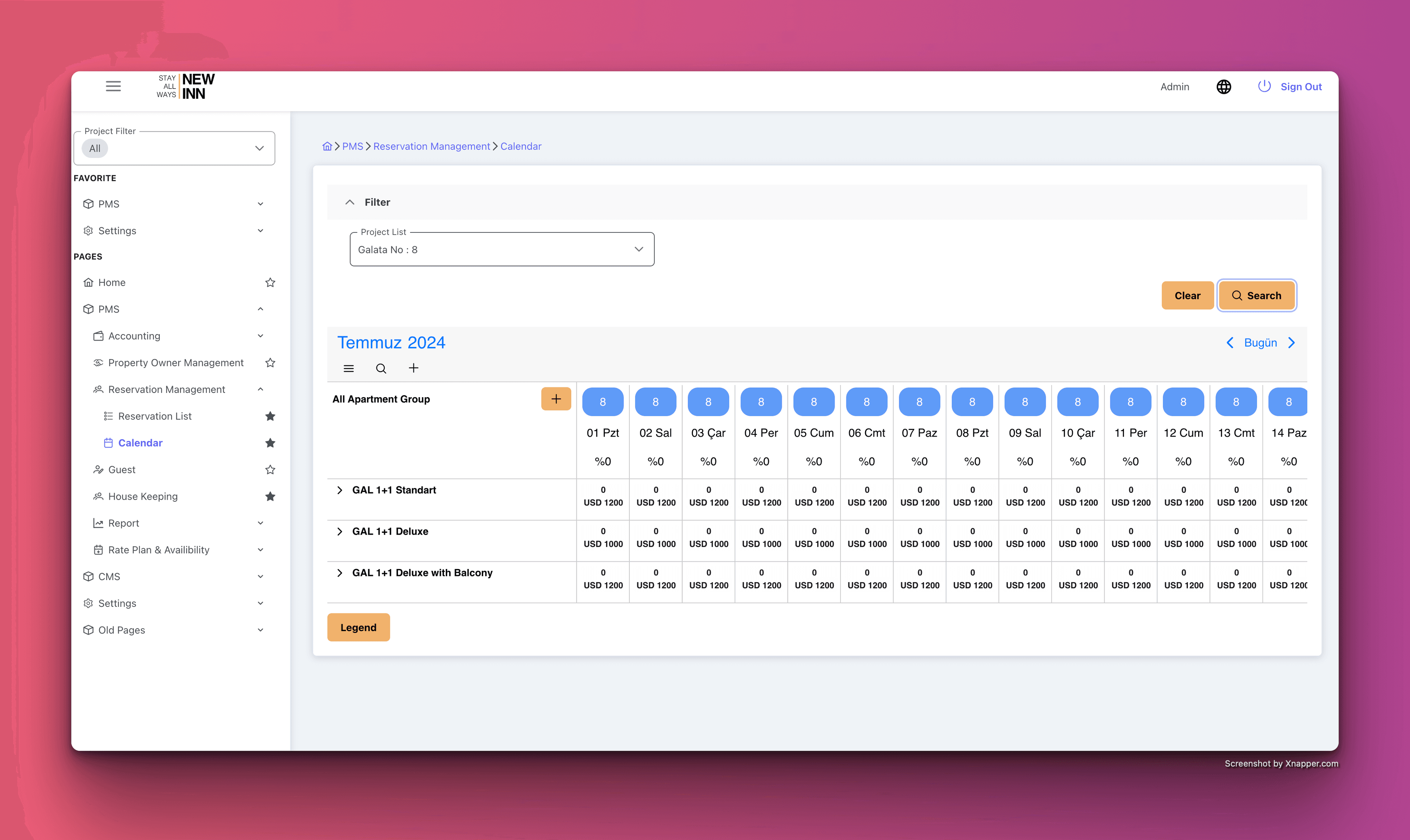Newinn - PMS - CMS - E-ticaret